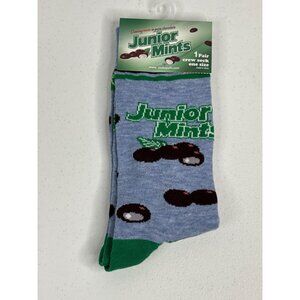 Junior Mints Socks Crazy Fun Graphic Novelty Dad Gift Wacky Silly Odd Cool Mens